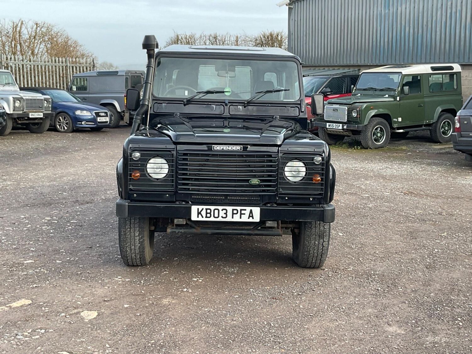 Used LAND ROVER DEFENDER 90 2003 Black in Yeovil, Somerset Gerald Hallett