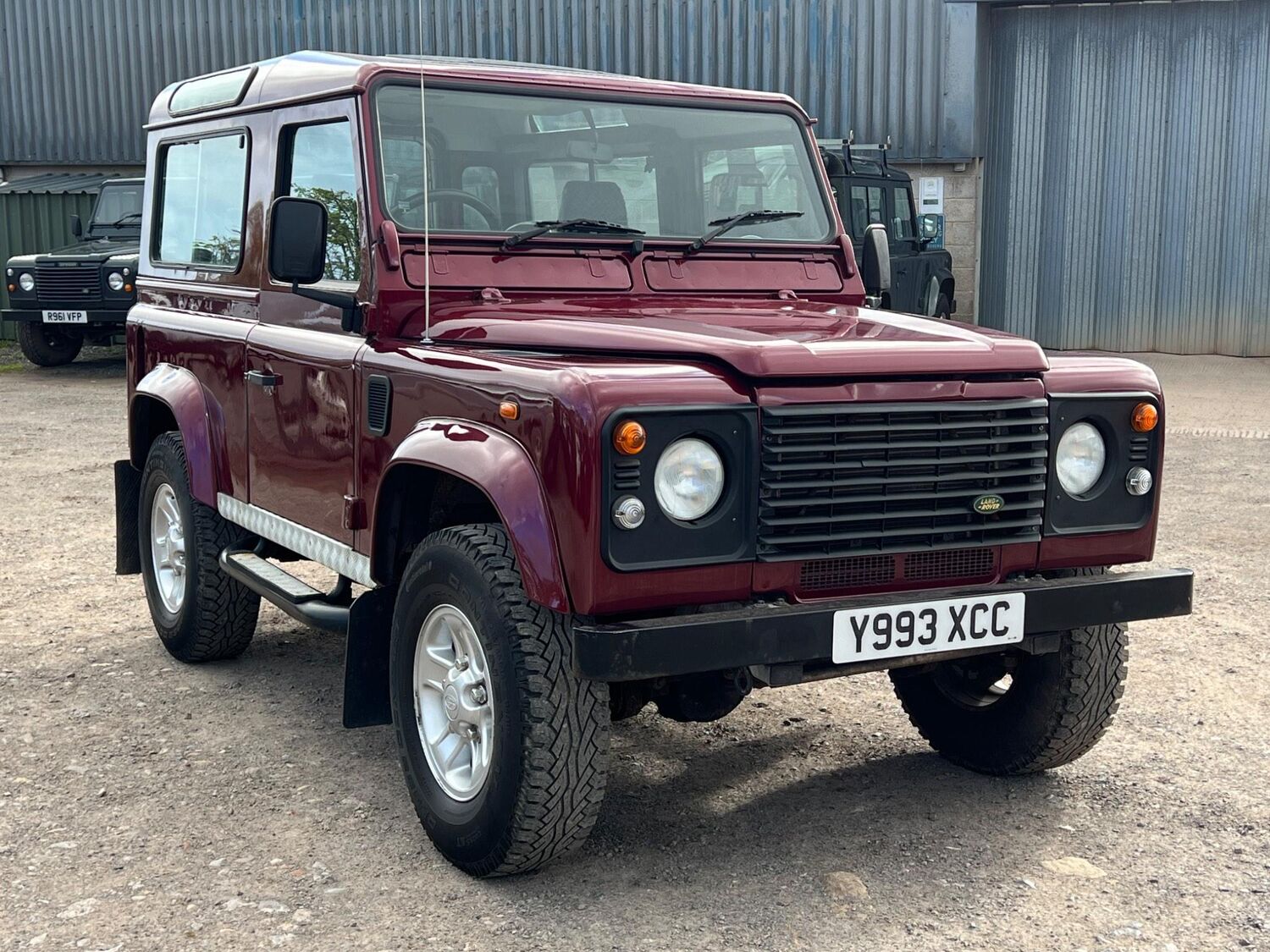 Used LAND ROVER DEFENDER 90 2001 Red in Yeovil, Somerset Gerald Hallett
