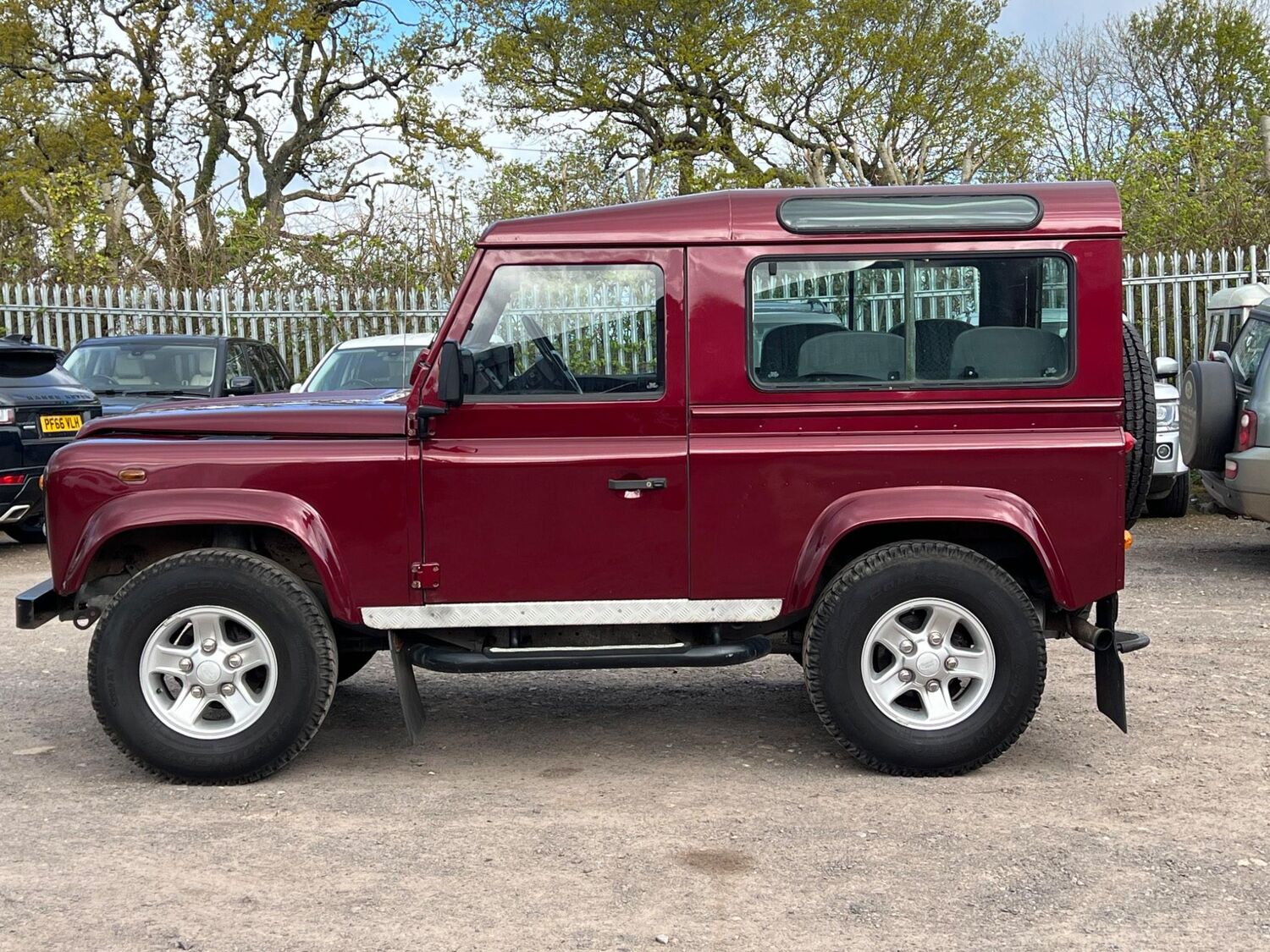 Used LAND ROVER DEFENDER 90 2001 Red in Yeovil, Somerset Gerald Hallett