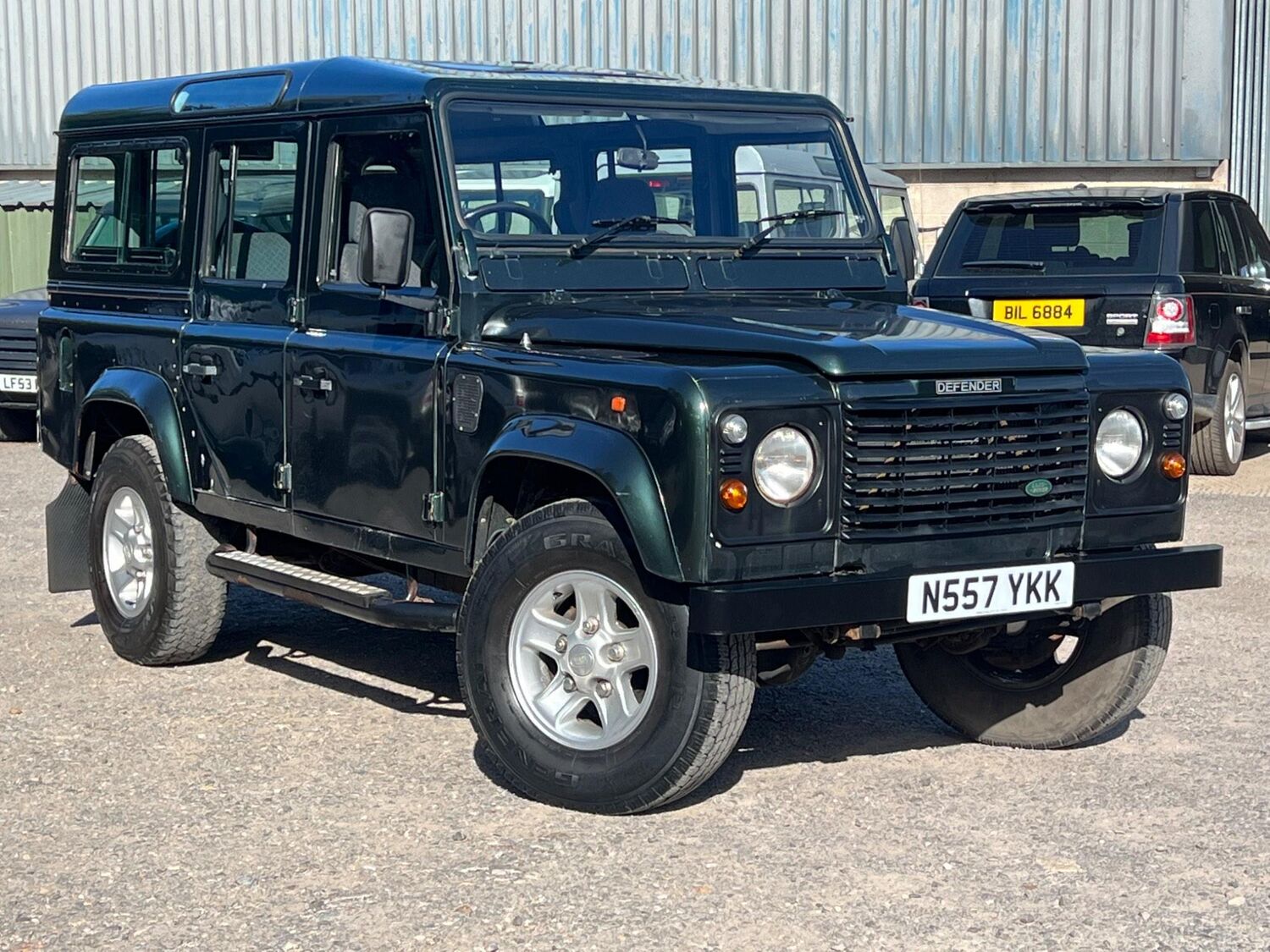 Used LAND ROVER DEFENDER 110 1995 Green in Yeovil, Somerset Gerald