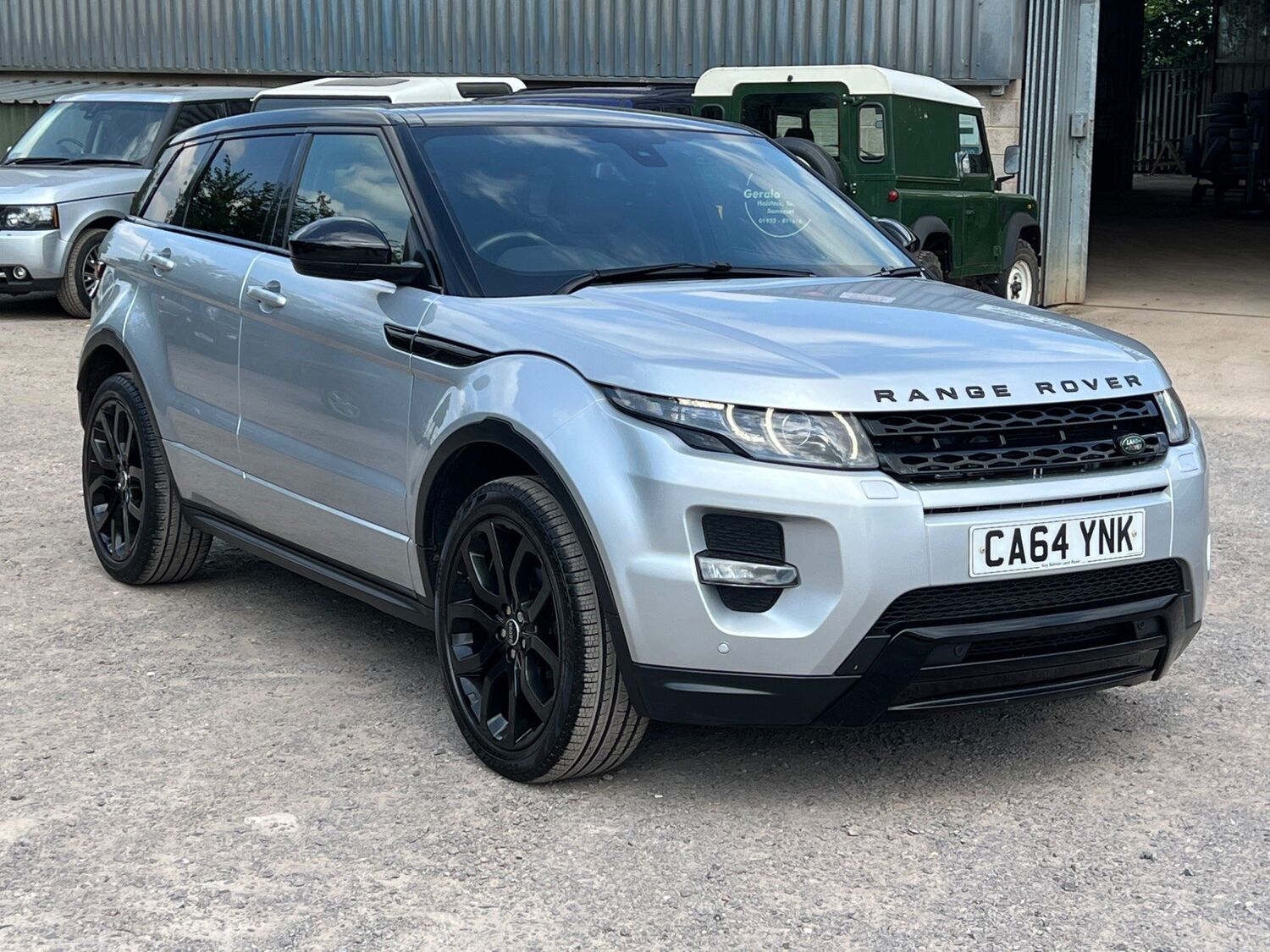 Used LAND ROVER RANGE ROVER EVOQUE 2014 Silver in Yeovil, Somerset