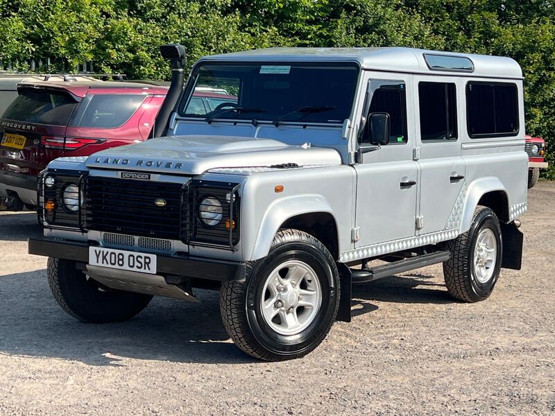 Used LAND ROVER DEFENDER 110 2008 Silver in Yeovil, Somerset Gerald