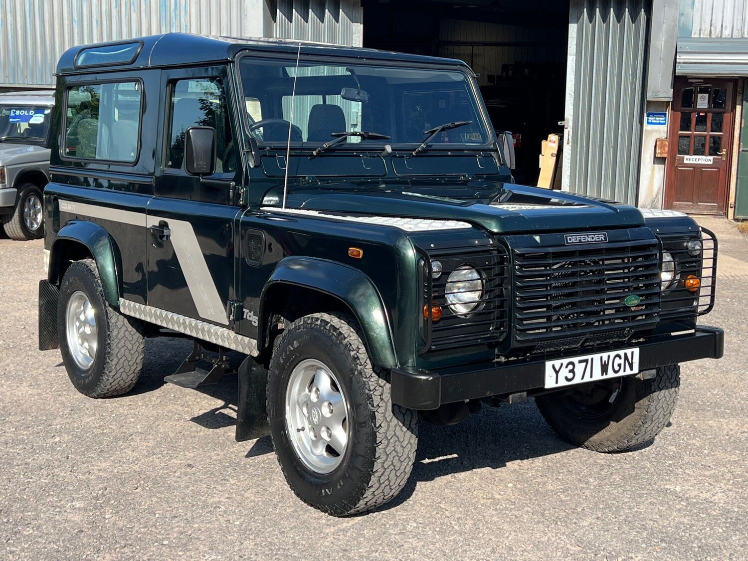 Used LAND ROVER DEFENDER 90 2001 Green in Yeovil, Somerset Gerald Hallett