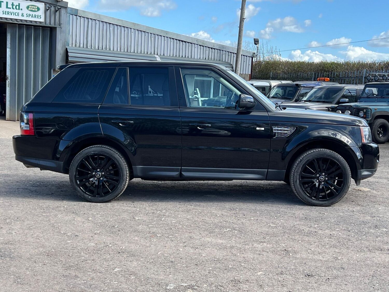 Used LAND ROVER RANGE ROVER SPORT 2012 Black in Yeovil, Somerset