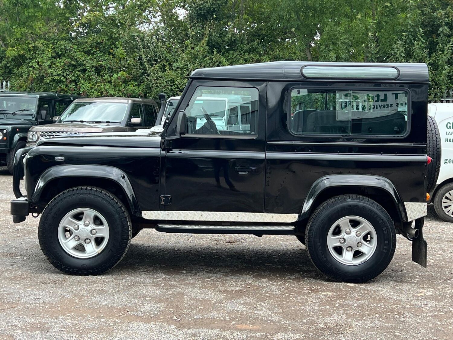 Used LAND ROVER DEFENDER 90 2005 Black in Yeovil, Somerset Gerald Hallett